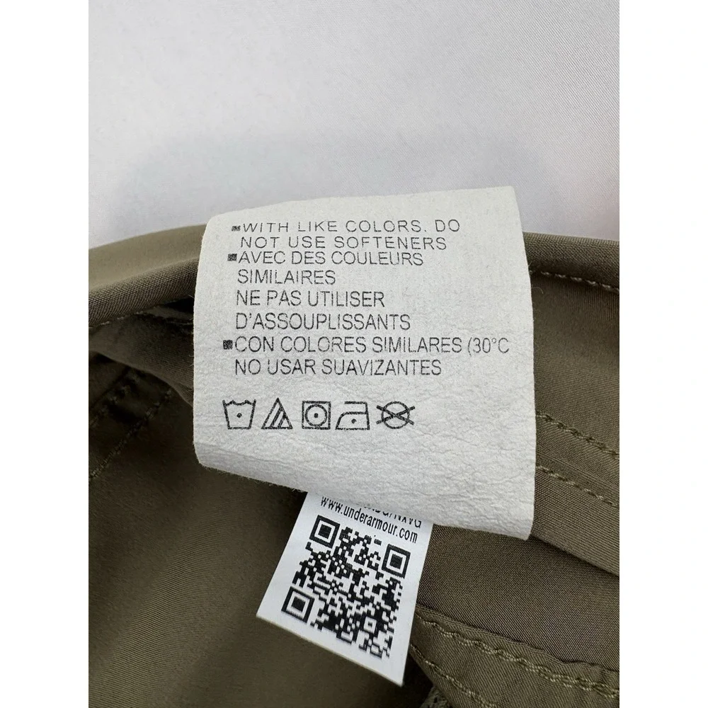 Under Armour Men's Pants Tan Tactical Utility Cargo Breathable Outdoor 34x34